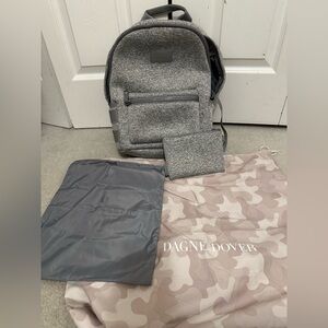 Dagne Dover / Dakota Neoprene Backpack / Medium / Heather Grey